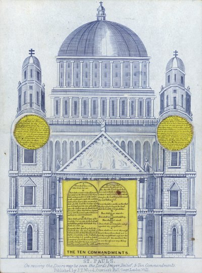 Élévation de la cathédrale Saint-Paul - English School