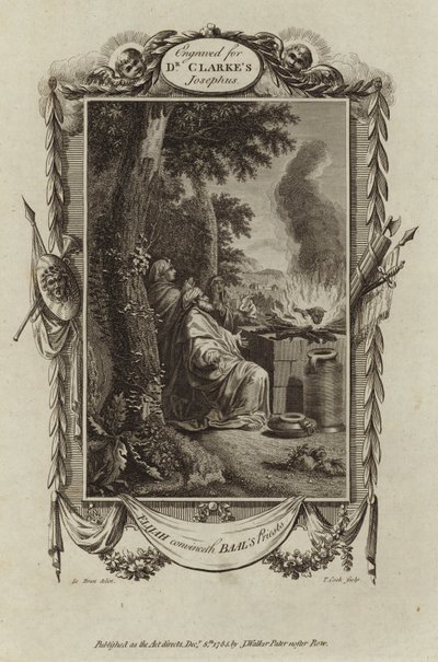 Élie convainc les prêtres de Baal - English School