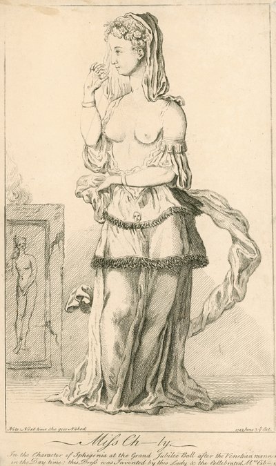 Elizabeth Chudleigh, dans le rôle d