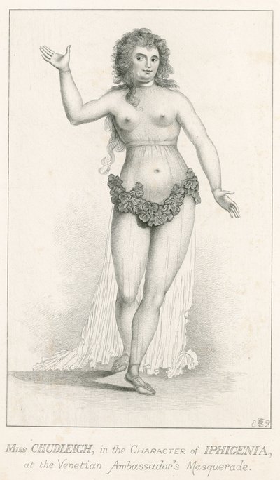 Elizabeth Chudleigh, dans le rôle d