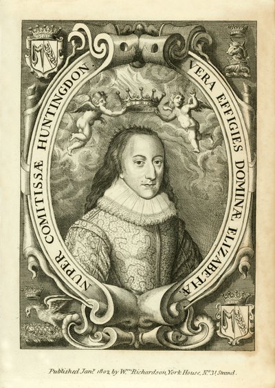 Elizabeth, Comtesse de Huntington - English School