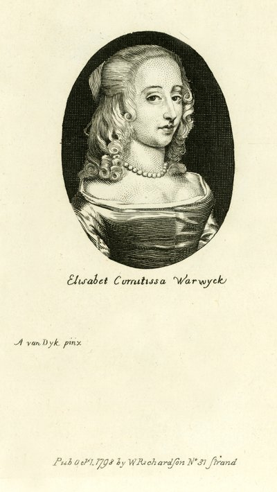 Elizabeth, Comtesse de Warwick - English School