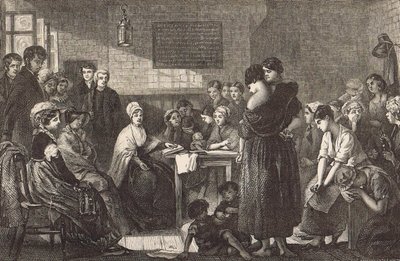 Elizabeth Fry (1780-1845) (gravure) - English School