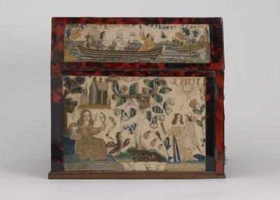 Coffret brodé, vers 1660 - English School