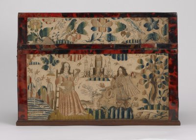 Coffret brodé, vers 1660 - English School