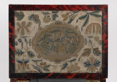 Coffret brodé, vers 1660 - English School
