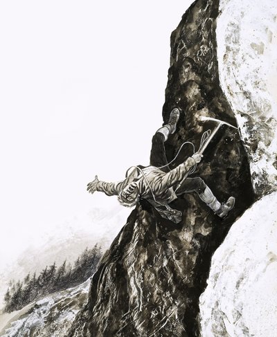 Emil Habl tombe du mont Rex dans les Alpes autrichiennes - English School