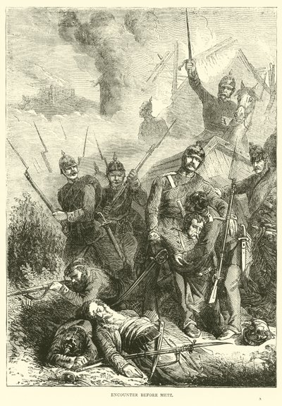 Rencontre avant Metz, août 1870 - English School