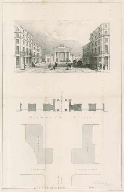 Entrée de la gare d
