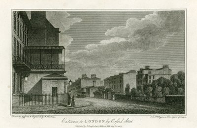 Entrée de Londres par Oxford Street - English School