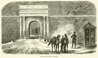 Entrée de Mont Valérien, janvier 1871 - English School