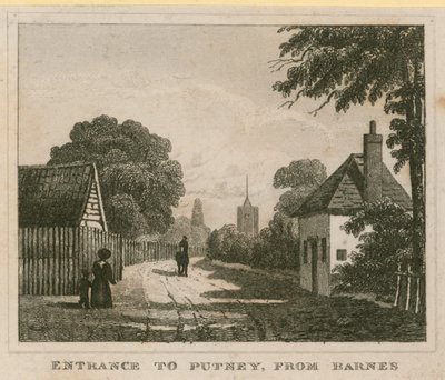 Entrée de Putney depuis Barnes - English School
