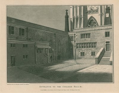 Entrée de la salle du collège - English School