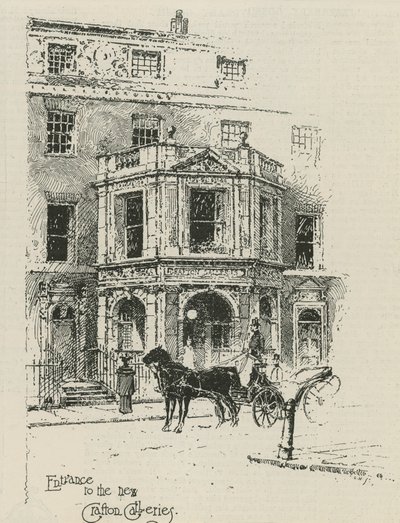 Entrée des nouvelles Galeries Crafton - English School