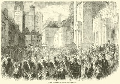 Entrée des troupes françaises à Amiens, mai 1871 - English School
