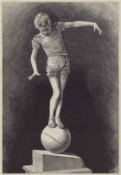 Équilibre, de la statue de Signor Ettore Ximenes - English School