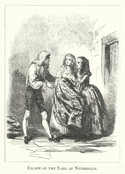 Évasion du comte de Nithsdale - English School