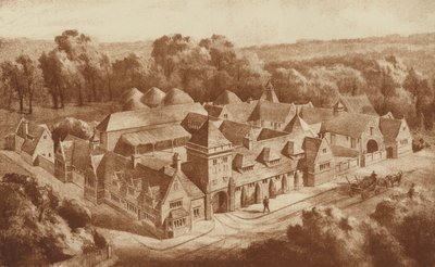 Bâtiments et écuries du domaine, Clipsham, Rutland - English School
