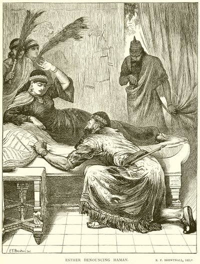 Esther dénonçant Haman - English School