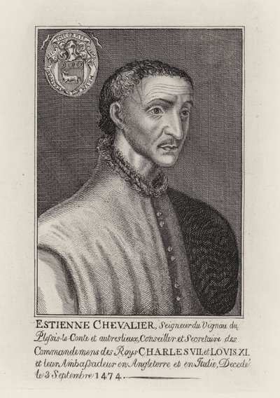 Estienne Chevalier (gravure) - English School