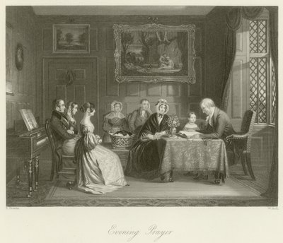 Prière du soir - English School