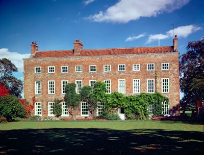 Vue extérieure de Low Middleton Hall, Middleton St. George, Durham - English School