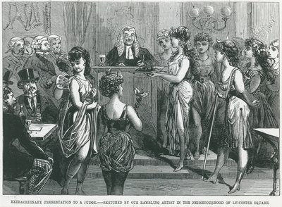 Présentation extraordinaire à un juge - English School