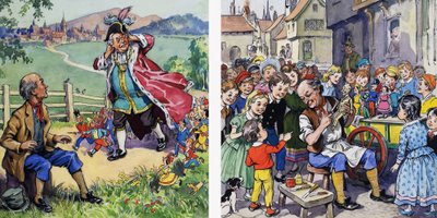 Scènes de contes de fées - English School
