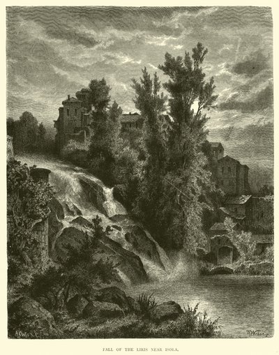 Chute du Liris près d