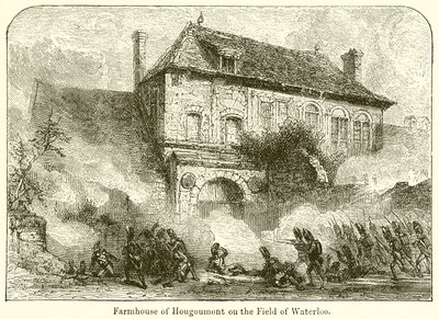 Ferme de Hougoumont sur le champ de Waterloo - English School