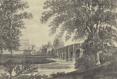 Pont à Quinze Arches, 1818 - English School