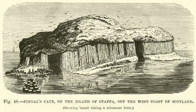 La grotte de Fingal, sur l