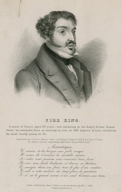 Roi du Feu; Monsieur Chabert - English School