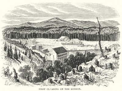 Première clairière sur l