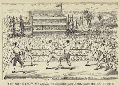 Premier combat de Spring et Langan, sur l