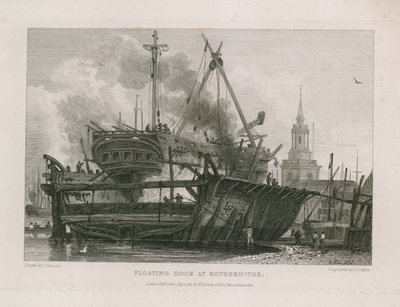 Dock flottant à Rotherhithe - English School