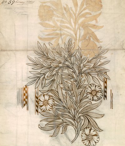 Motif floral pour Morris and Co. - English School