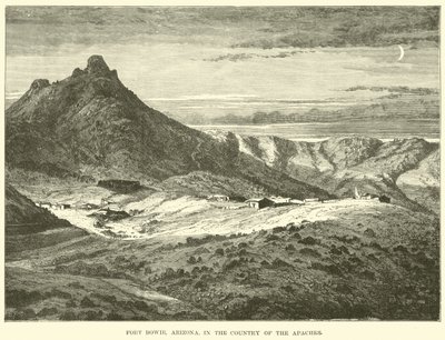 Fort Bowie, Arizona, dans le pays des Apaches - English School