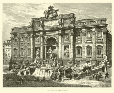 Fontaine de Trevi, Rome - English School