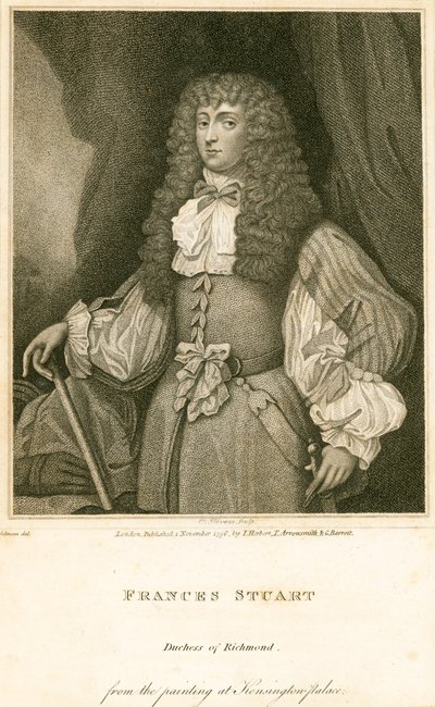 Frances Stuart, Duchesse de Richmond - English School