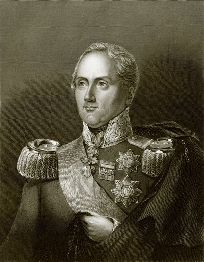 Frédéric Auguste, roi de Saxe - English School