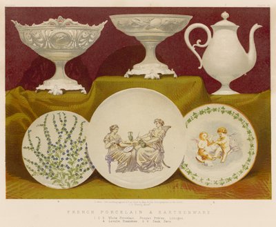 Porcelaine et faïence françaises - English School
