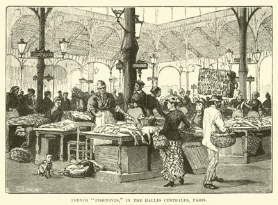 Poissonnières françaises, aux Halles Centrales, Paris - English School