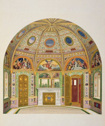 Décoration à fresque dans la maison d