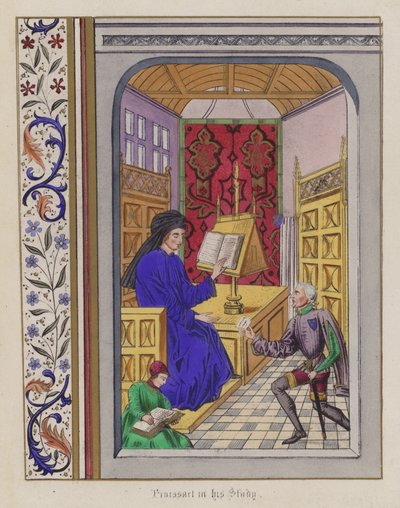 Froissart dans son étude - English School