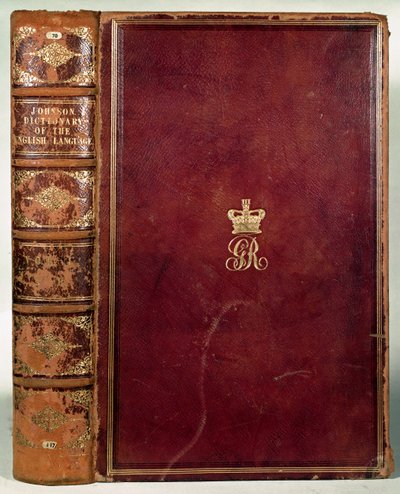 Couverture de Johnsons Dictionary of the English Language - English School