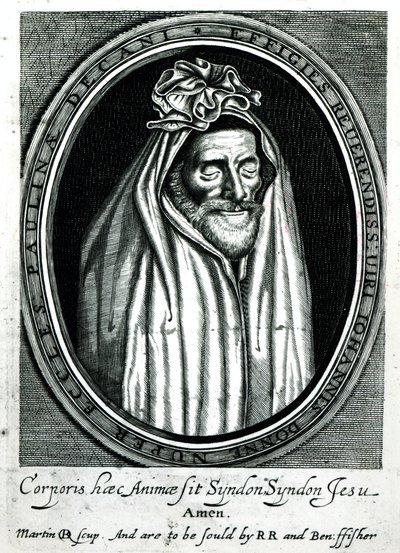 Frontispice de Deaths Duell par John Donne publié en 1632 - English School