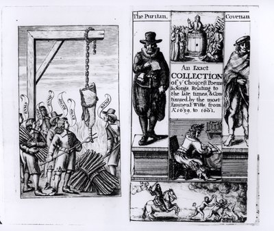 Frontispice de An Exact Collection of Choicest Poems and Songs from 1639-1661 - English School