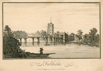 Pont de Fulham, Fulham, Londres - English School