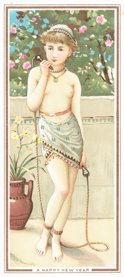 Fille avec une corde à sauter - English School
